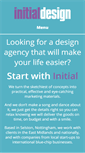 Mobile Screenshot of initialdesign.co.uk